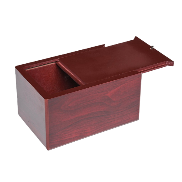 Cremation Urn For Ashes - Solid Cherry Wood Cremation Urn - Wood Urn, Large - 130 cu. in