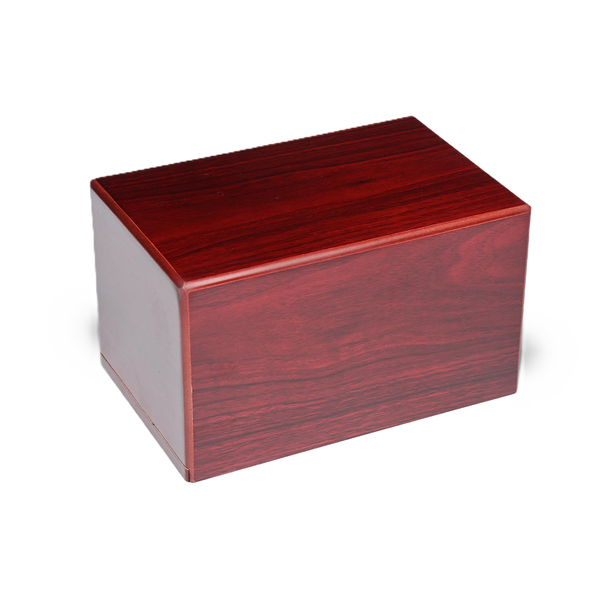 Cremation Urn For Ashes - Solid Cherry Wood Cremation Urn - Wood Urn, Large - 130 cu. in