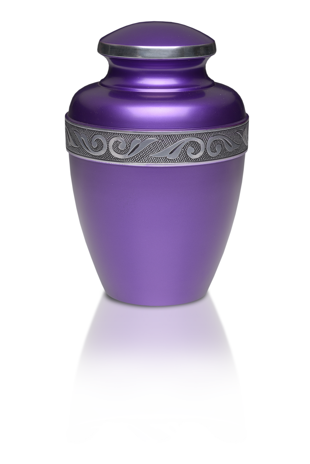 adult cremation urn alloy urn purple UUAB0065 1
