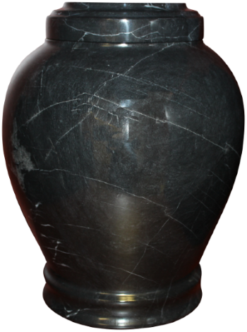 adult cremation urn marble urn black UUAB0172 1