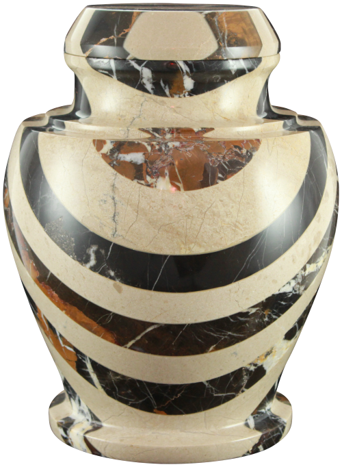 adult cremation urn marble urn cameo black UUAB0197 1